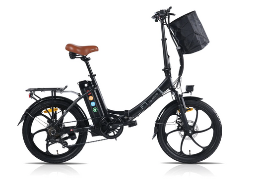 Emmo F7 S3 Folding Electric Bike Fully Assembled in Black