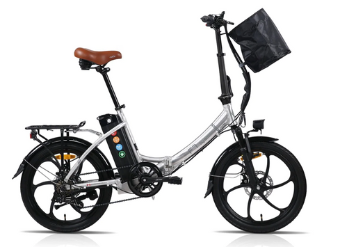 Emmo F7 S3 Folding Electric Bike Fully Assembled in White