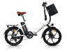 Emmo F7 S3 Folding Electric Bike Fully Assembled in White